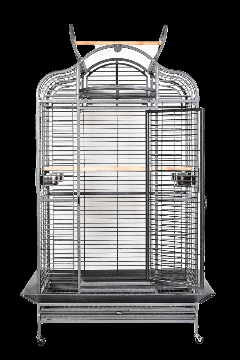 Picture of A&E Cage GB74030 Platinum 40 x 30 x 74 in. Majestic Series Parrot Cage&#44; Platinum - Extra Large - 2 Box per Set