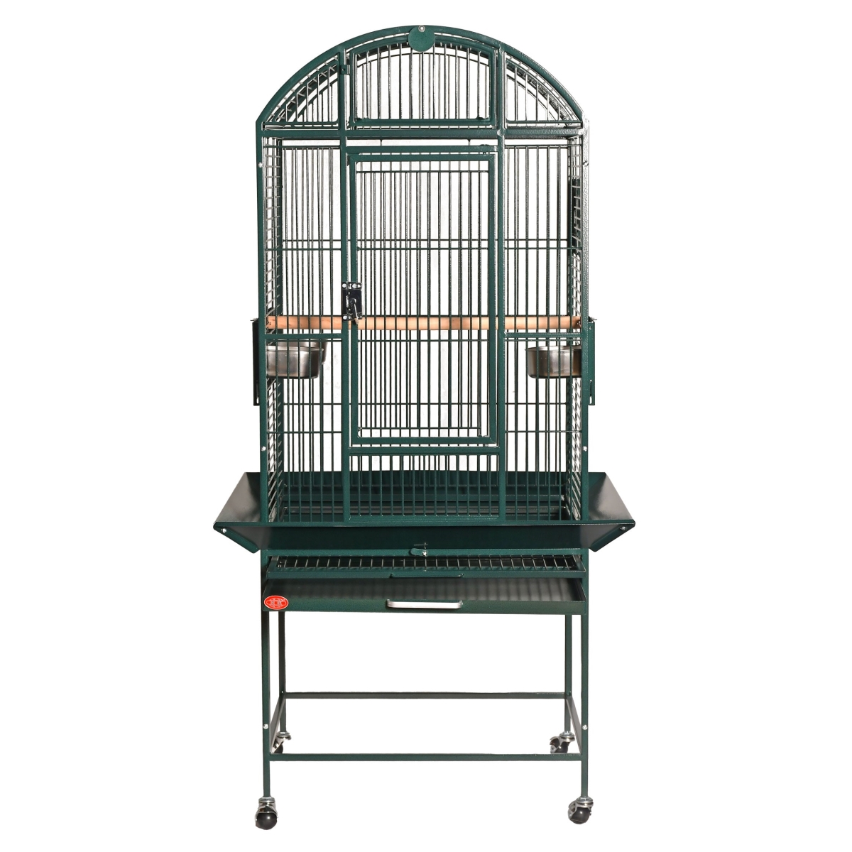 Picture of A&E Cage 9002422 HQ Green 24 x 22 x 61 in. Medium Dome Top Bird Cage&#44; Green - 2 Box per Set
