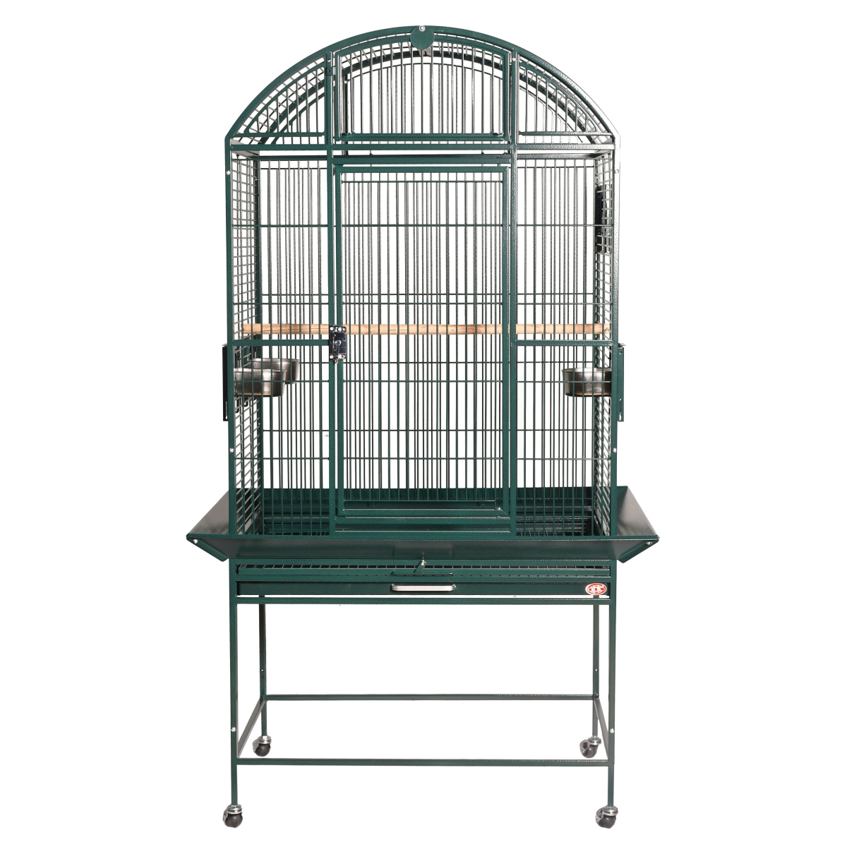 Picture of A&E Cage 9003223 HQ Green 32 x 23 x 63 in. Dome Top Cage with 0.75 in. Bar Spacing&#44; Green - 2 Box per Set