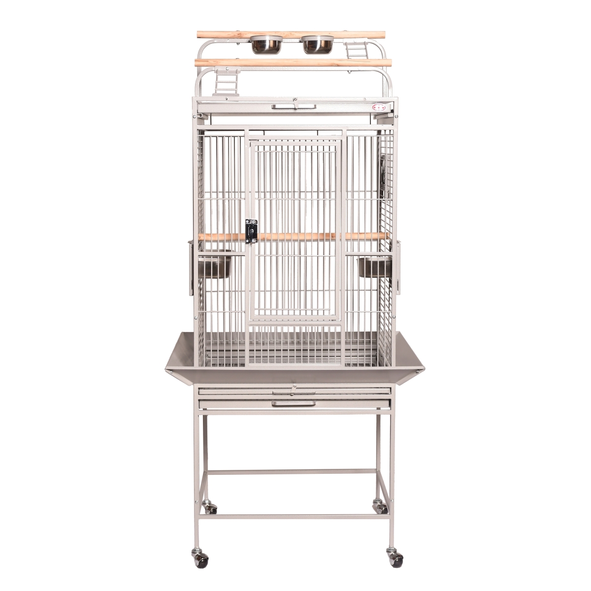 Picture of A&E Cage 8002422 HQ Platinum 24 x 22 in. Play Top Cage with 0.625 in. Bar Spacing&#44; Platinum - 2 Box per Set