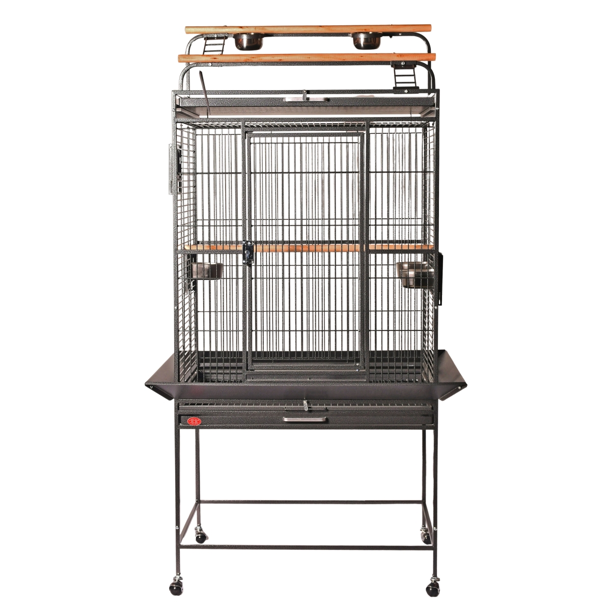 Picture of A&E Cage 8003223 HQ Black 32 x 23 in. Play Top Cage with 0.625 in. Bar Spacing&#44; Black - 2 Box per Set