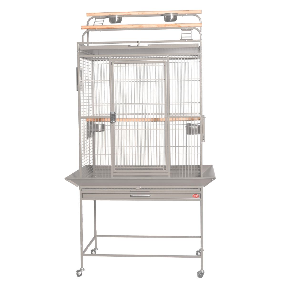 Picture of A&E Cage 8003223 HQ Platinum 32 x 23 in. Play Top Cage with 0.625 in. Bar Spacing&#44; Platinum - 2 Box per Set