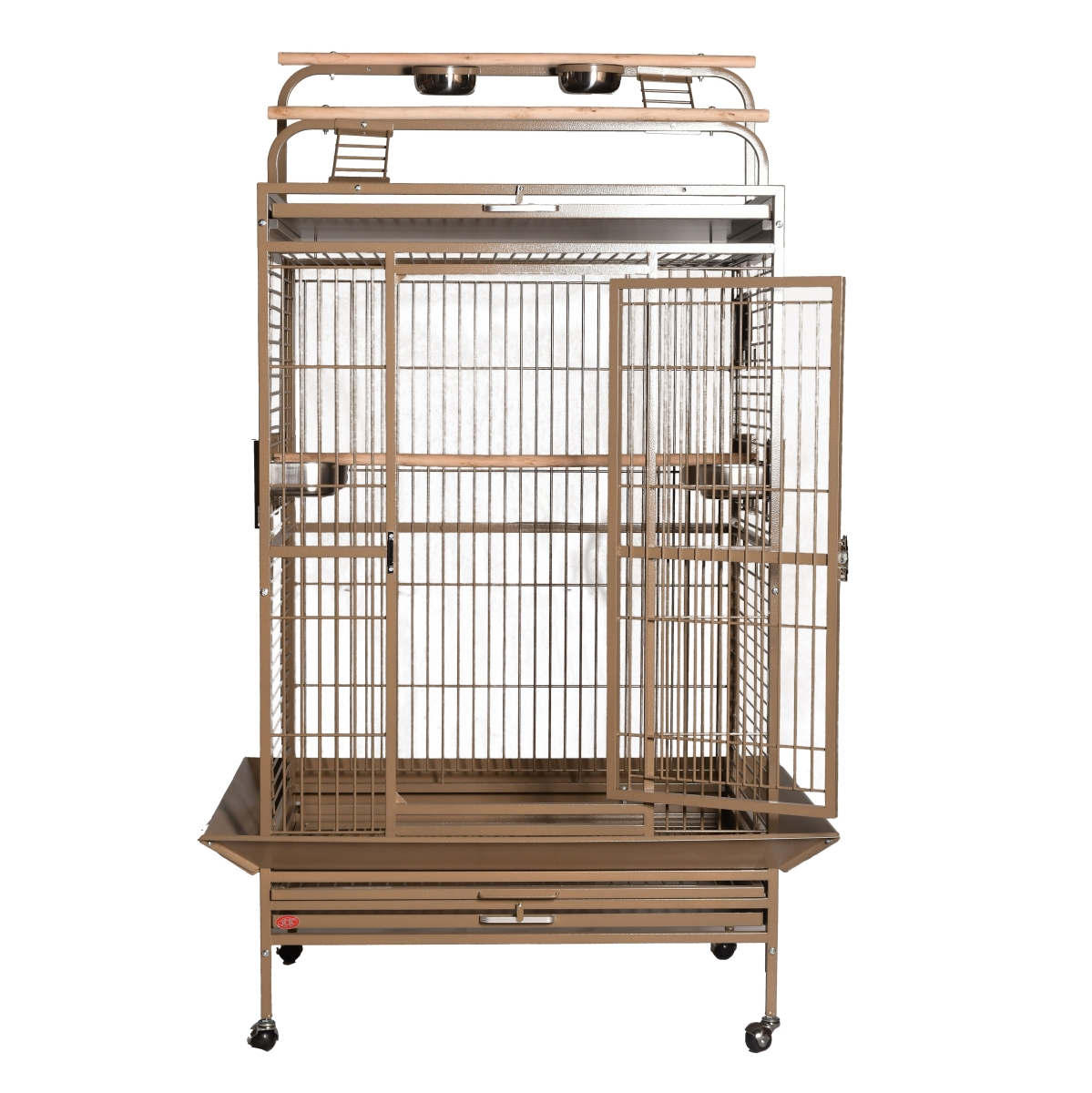 Picture of A&E Cage 8003628 HQ Sandstone 36 x 28 in. Play Top Cage with 1 in. Bar Spacing&#44; Sandstone - 2 Box per Set