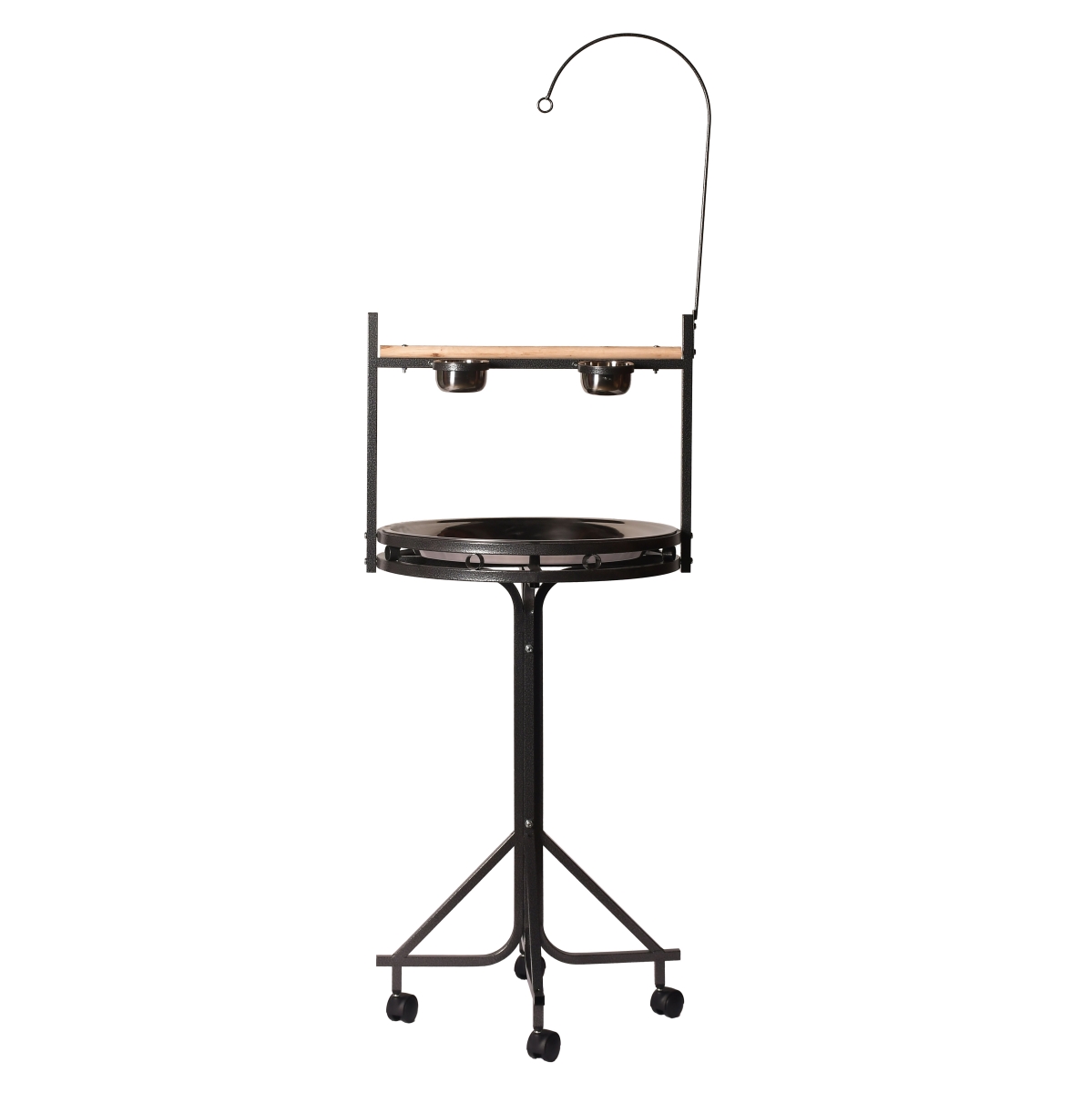 Picture of A&E Cage GC42323 HQ Black 23 x 23 in. Play Stand with Toy Hook&#44; Black