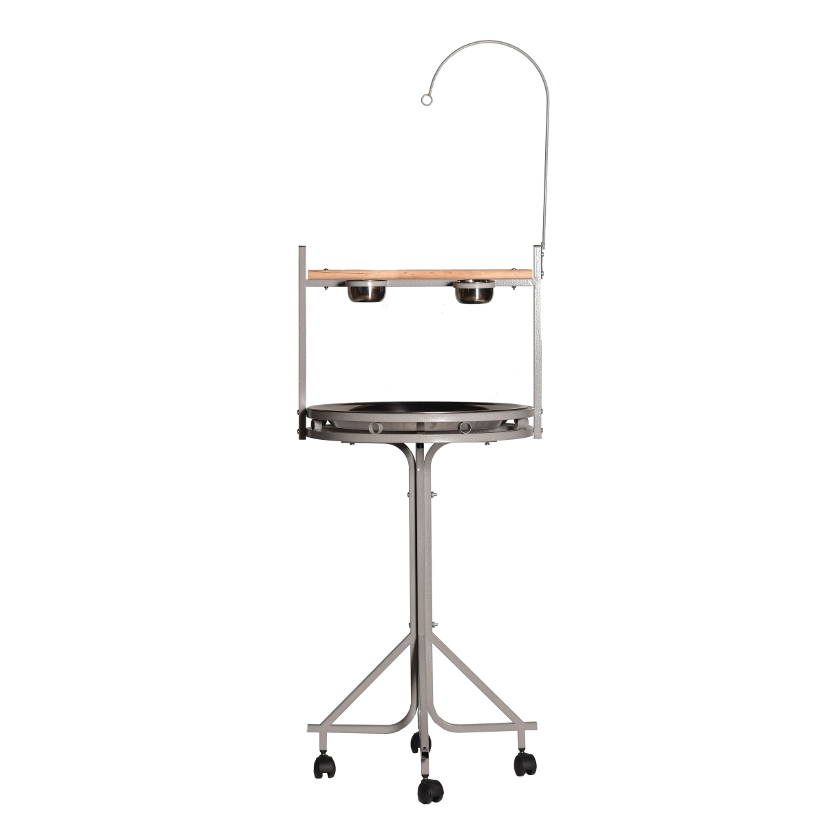 Picture of A&E Cage GC42323 HQ Platinum 23 x 23 in. Play Stand with Toy Hook&#44; Platinum