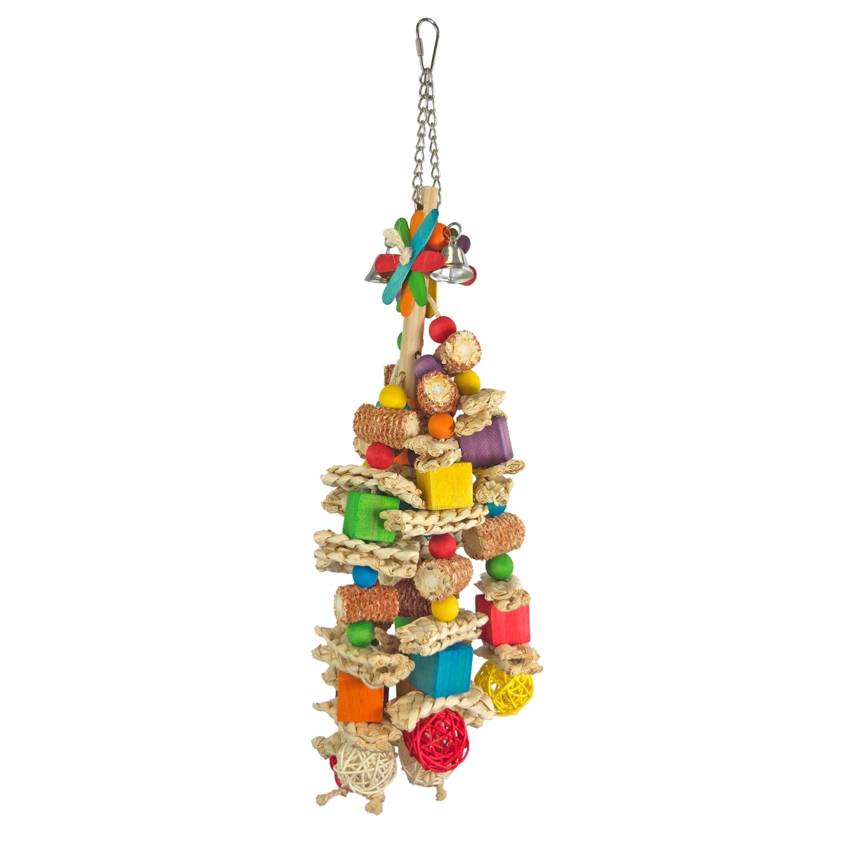Picture of A&E Cage HB01548 Kernal Pop Hanging Bird Toy&#44; Large