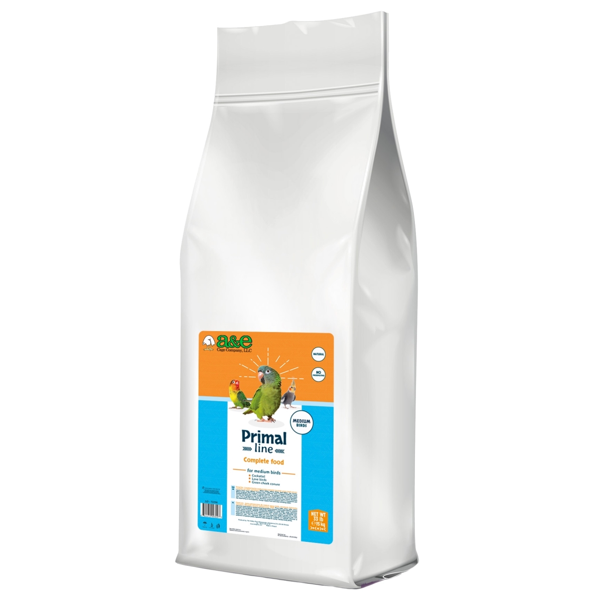LO-72296 33 lbs Complete Food for Medium Birds