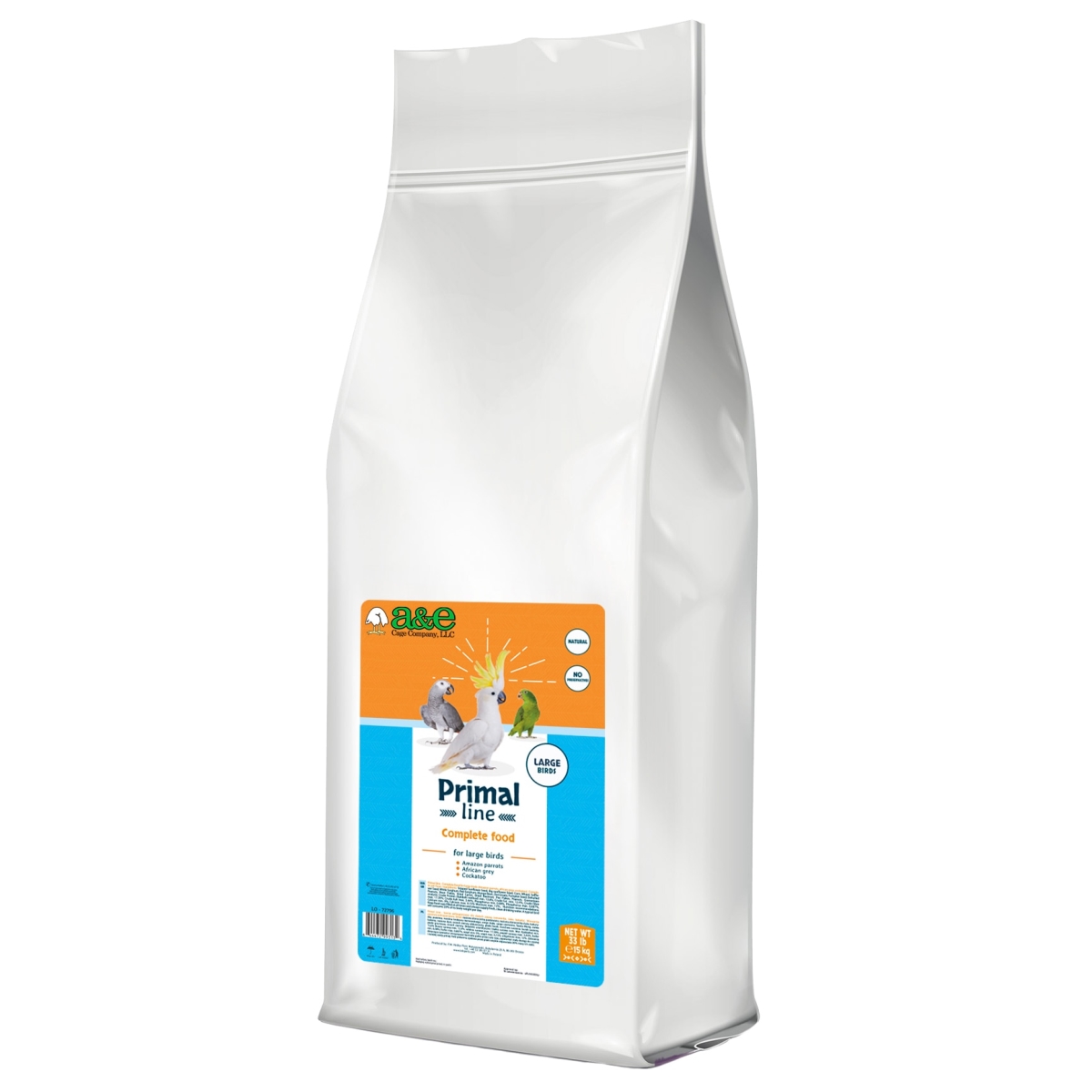 LO-72796 33 lbs Complete Food for Large Birds