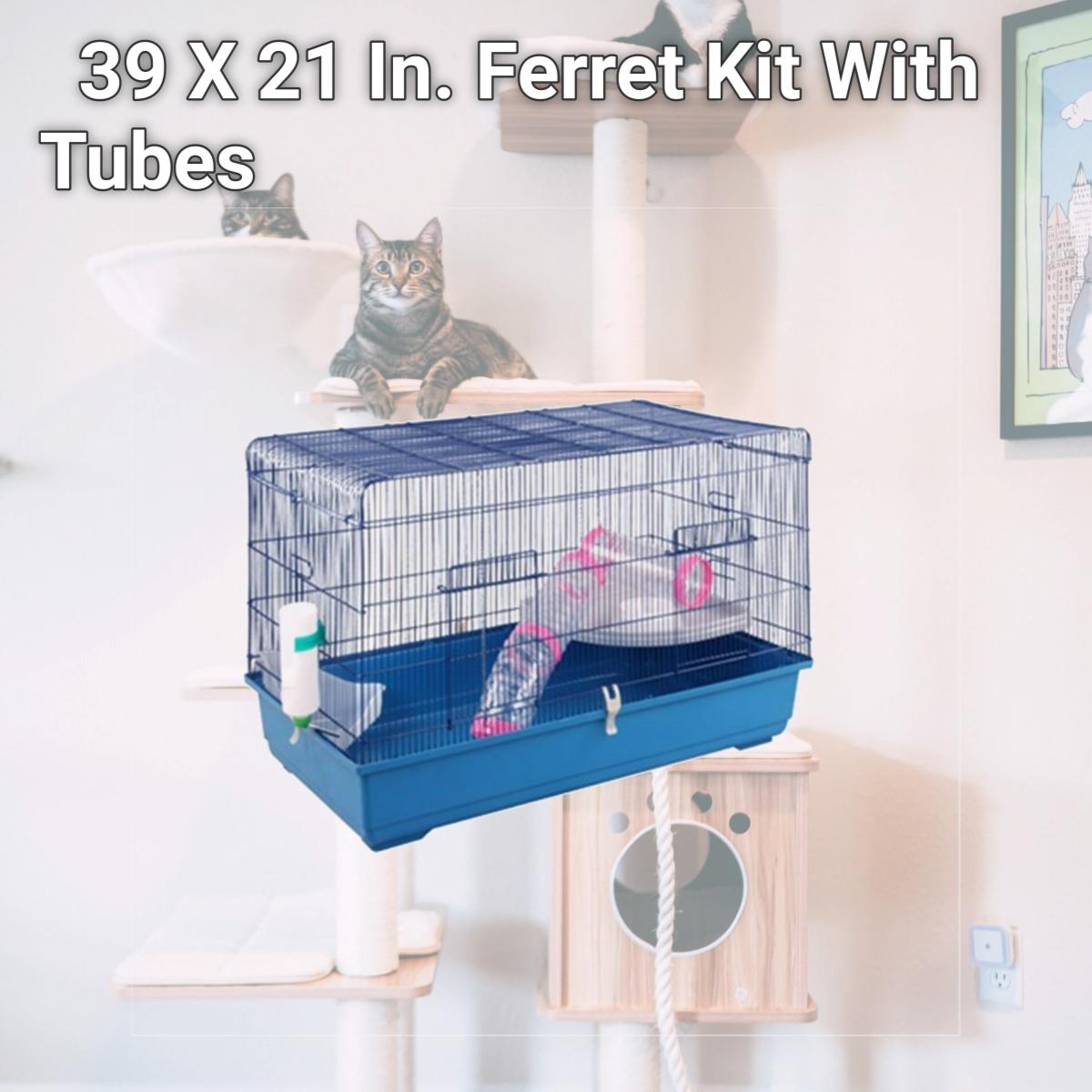 Picture of A&E Cage FER100KIT 39 X 21 In. Ferret Kit With Tubes