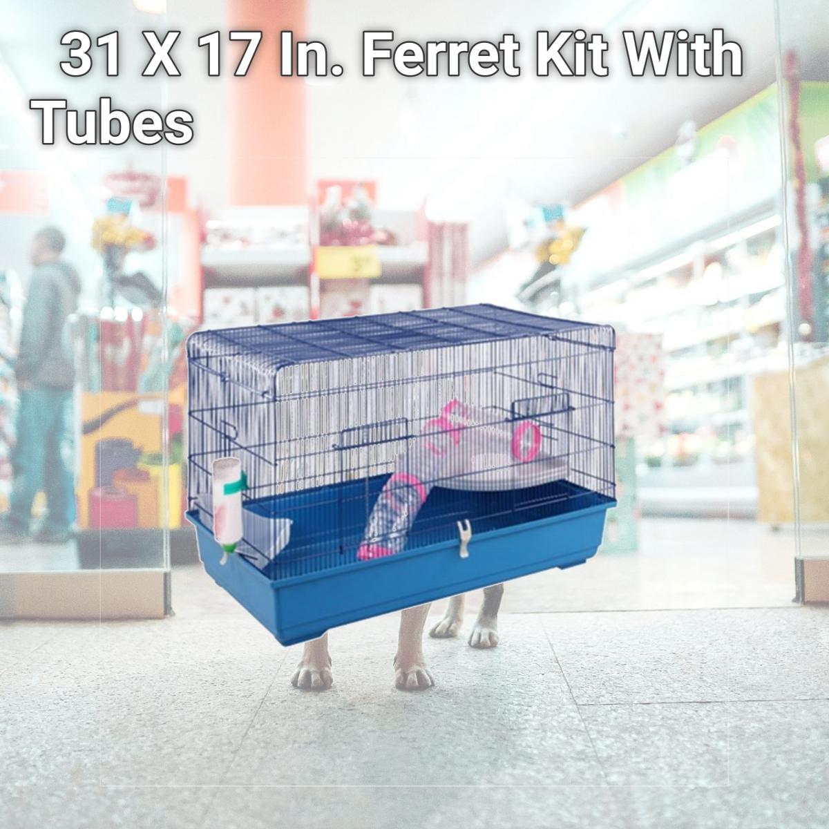 Picture of A&E Cage FER80KIT 31 X 17 In. Ferret Kit With Tubes