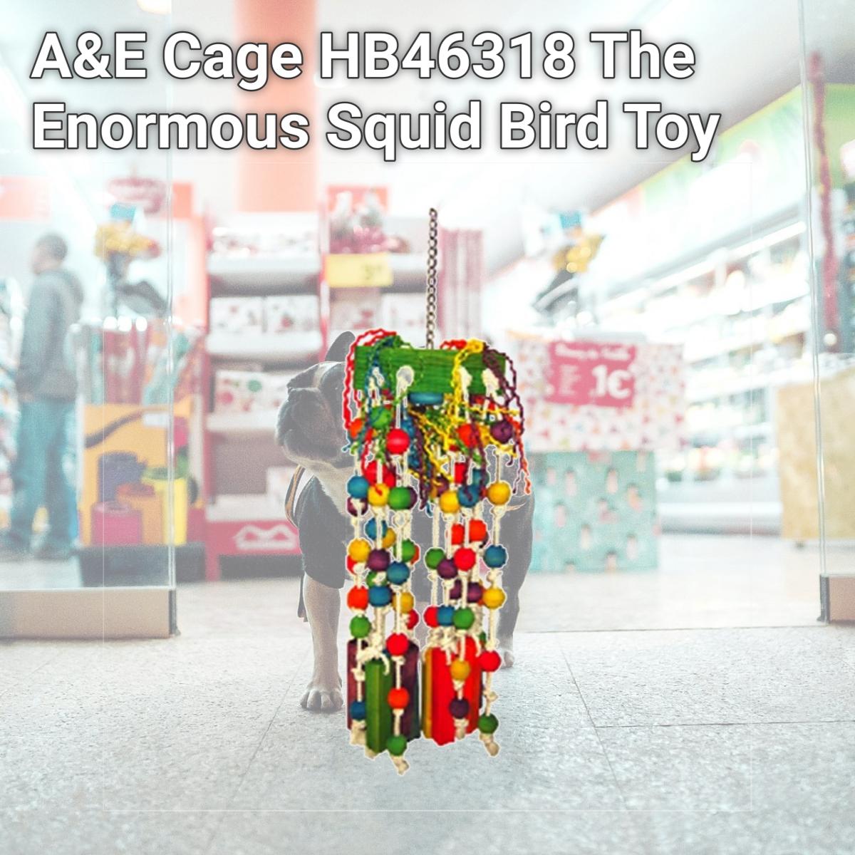Picture of A&E Cage HB46318 The Enormous Squid Bird Toy
