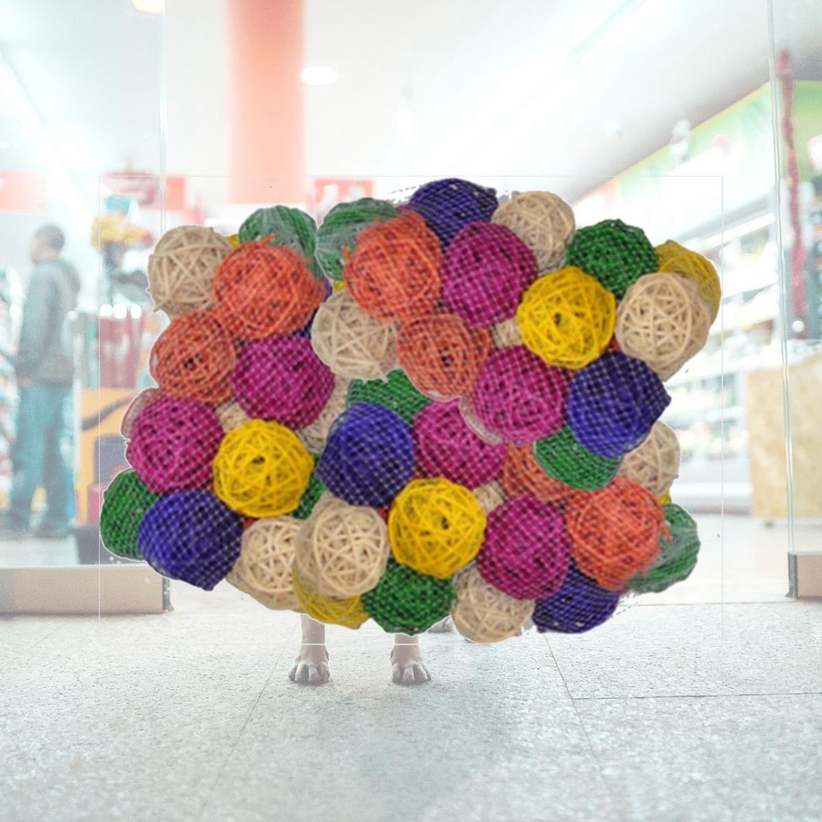 Picture of A&E Cage HB46569 Colored Vine Balls- 2 In. - 100 Pack