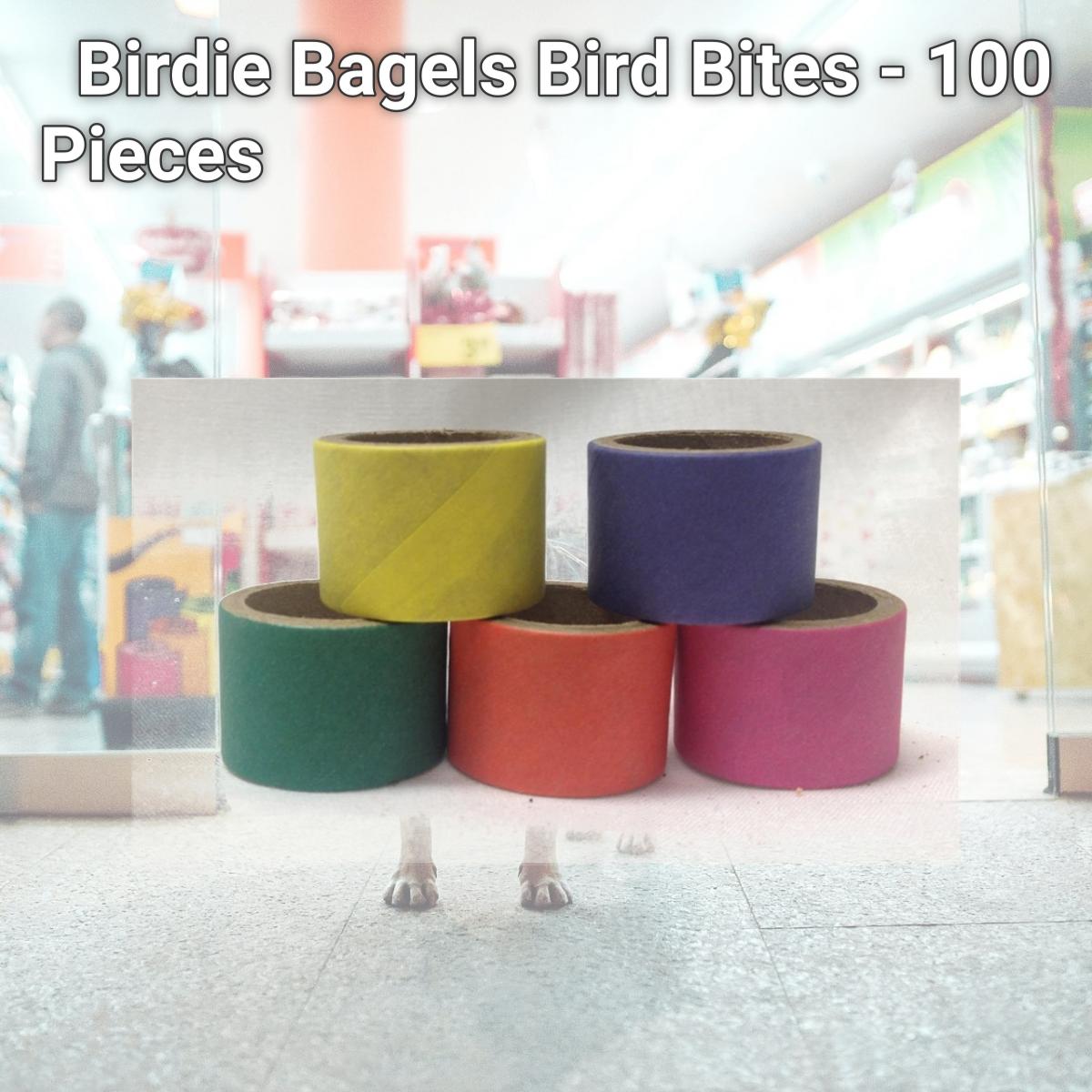 Picture of A & E Cage BB15 Birdie Bagels Bird Bites - 100 Pieces