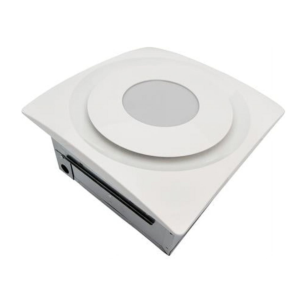 Picture of Aero Pure AP124-SL W 120 CFM Quiet Bathroom Fan with LED Light - White