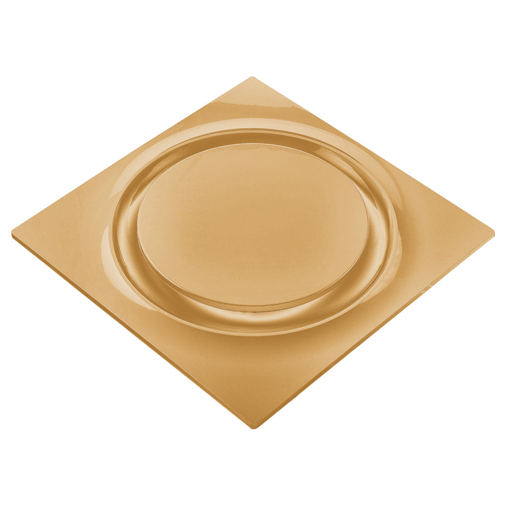 ABF110 G16 SG 110 CFM 0.9 Sones Ceiling Mount Ventilation Exhaust Fan - Round Grille - Satin Gold