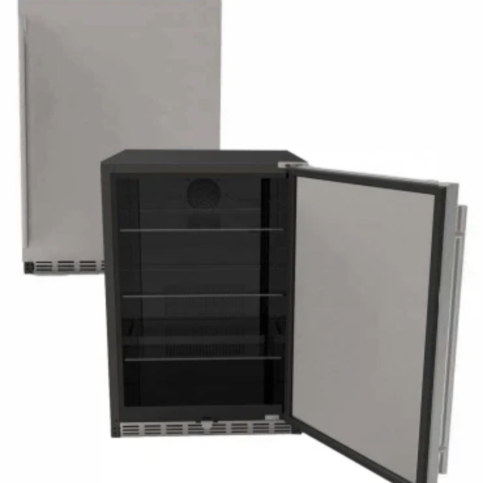 Picture of Summerset RFR-24G 24 in. 5.12C Outdoor Rated Refrigerator with Glass Door