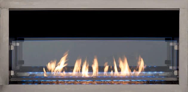 ODLVF72ZEN. 72 in. Vent-Free Linear Outdoor Fireplace, Electronic Ignition - F4836