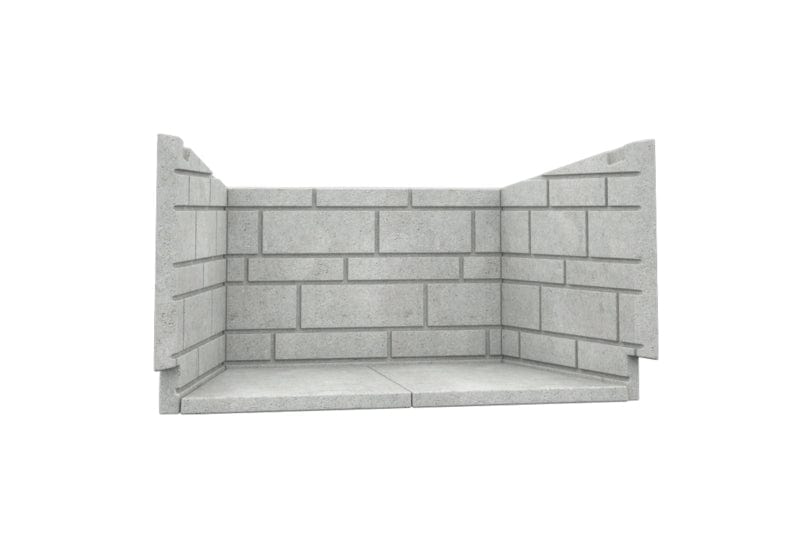 Picture of Valcourt AC02360 Classic Molded Brick Panels for Waterloo Fireplace