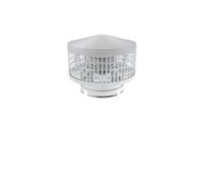6SPC Round Chimney Cap with Spark Arrester for Compatible Venting Systems