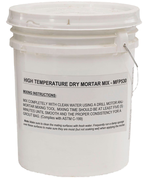 Picture of Masonlite MFP530 50 lbs Hi-Temp Dry Mortar Bucket
