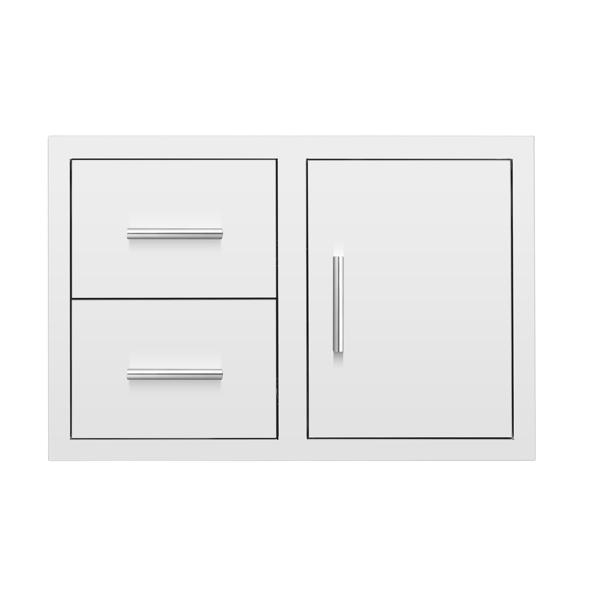Picture of Summerset DC2-33 33 in. 2-Drawer & Access Door Combo with Hidden Hinge - 2024 Handle