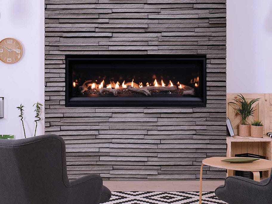DRL2055TEN 55 in. DRL2000 Series Direct Vent Linear Fireplace with Electronic Ignition - F4236 - Natural Gas