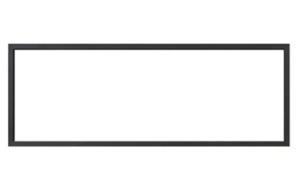 Picture of Napoleon Hearth FTTLV50 Black Finishing Fireplace Trim for Tall Vector 50 - 4 Piece