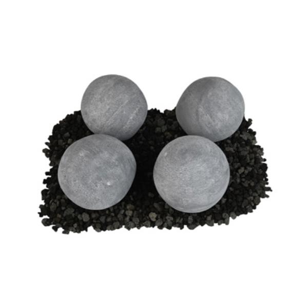 Picture of Athena CB6-4-GRY 6 in. Cannon Ball&#44; Grey - 4 Piece