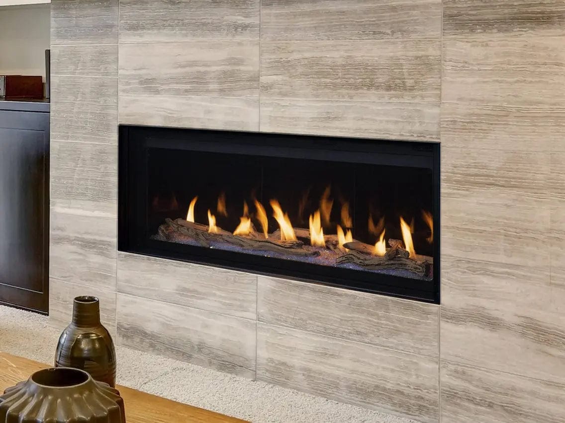Picture of Astria ALLUMEDLX72TEN 72 in. F4393 Astria Allume DLX Linear Direct Vent Gas Fireplace - 6-9 Venting