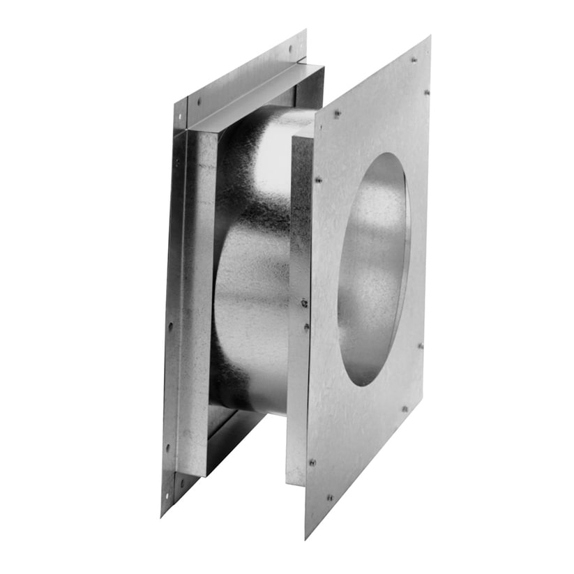 Picture of Duravent D58DVA-WT 5 x 8 in. Direct Vent Pro Wall Thimble Direct Vent Pipe for Gas Fireplaces & Gas Stoves - 1247