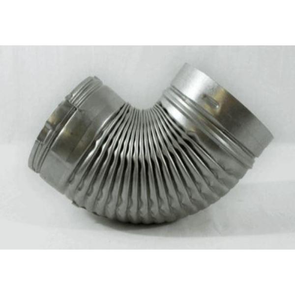Picture of IHP SV4.5E90 4.5 x 7.5 in. 77L77 Secure Vent Direct Vent Chimney - 90 deg Elbow