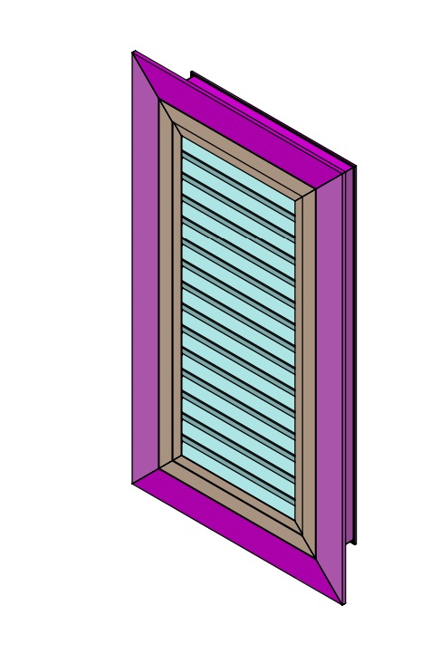 Picture of Montigo GRSDV Louver Vertical Heat Distribution Sidewall Cavity Venting