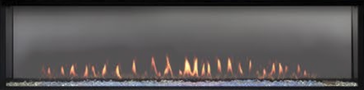 Picture of Montigo DLT63-2 63 in. See Thru Direct Vent Linear Fireplace - 1.5 to 2 in.
