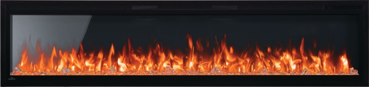 NEFL72CFH-1 72 in. Entice Linear Electric Fireplace