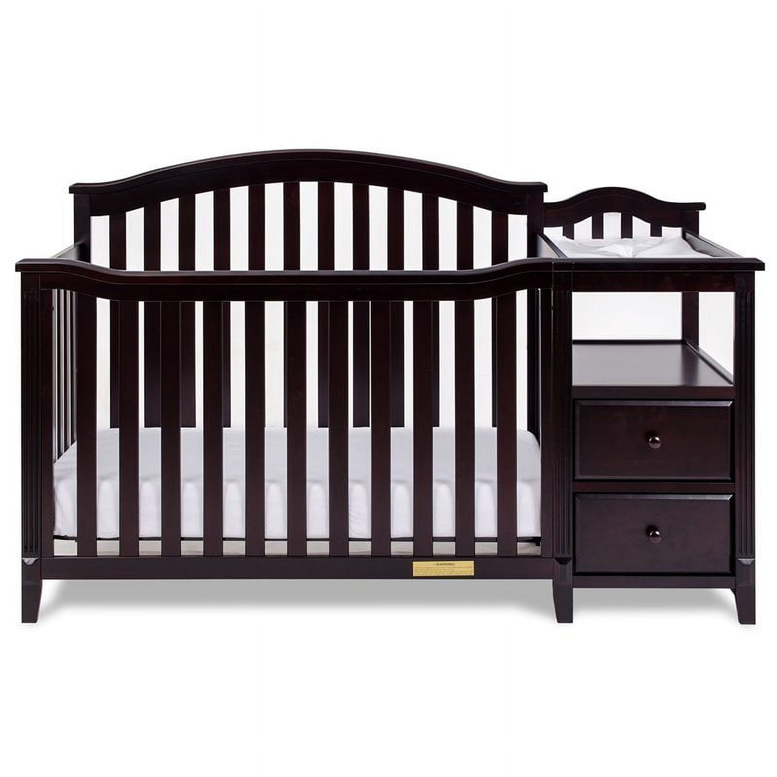 Picture of Athena 4566E AFG Kali 4-in-1 Crib with Changer&#44; Espresso