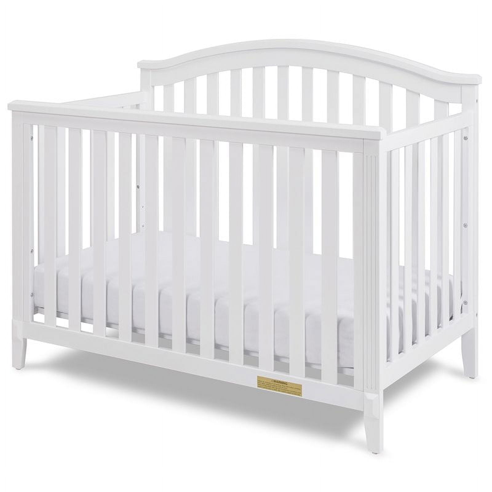 Picture of AFG F457W 4-in-1 Baby Crib Furniture Kali II - White