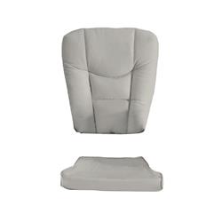Picture of AFG Baby Furniture GL7126-3G Sleigh Glider Chair Back & Seat Cushions&#44; Gray