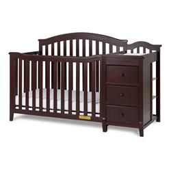 Picture of AFG Baby Furniture 4568E Kali II 4-in-1 Convertible Crib & Changer&#44; Espresso