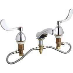 Manual Concealed Hot And Cold Water Sink Faucet, 6" - 26" Mount, Chrome plated