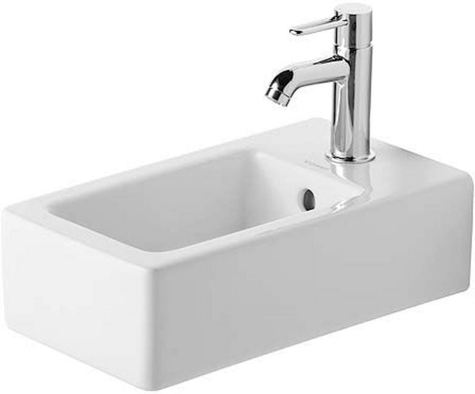 Picture of Duravit 0702250000 9 x 17 in. Handrinse Basin of Tap Hole with Overflow