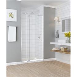 Picture of Aston SDR950EZ-SS-3642-10 Madox 36 to 42 x 74.875 in. Frameless Pivot Shower Door - Stainless Steel