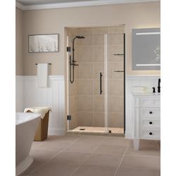 Belmore Frameless Hinged Shower Door - Oil Rubbed Bronze