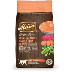 Picture of Merrick Pet Food MP39082 22 lbs Merrick Grain Free Lid Salmon Dog