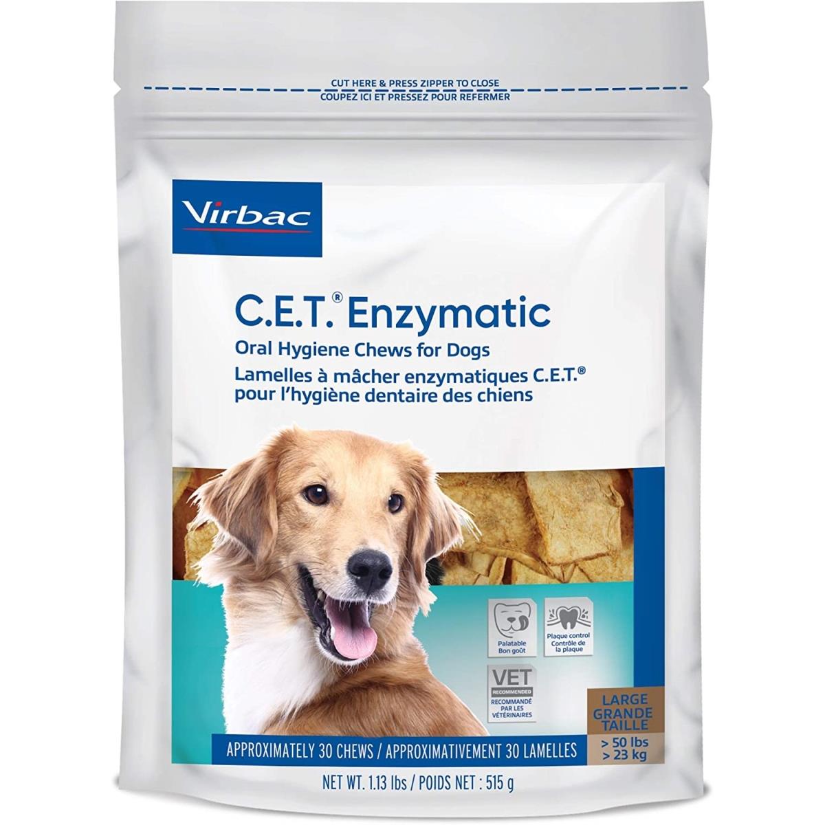 Picture of H&C Animal Health HC02089 Virbac Cet Enzymatic Chews - Extra Small