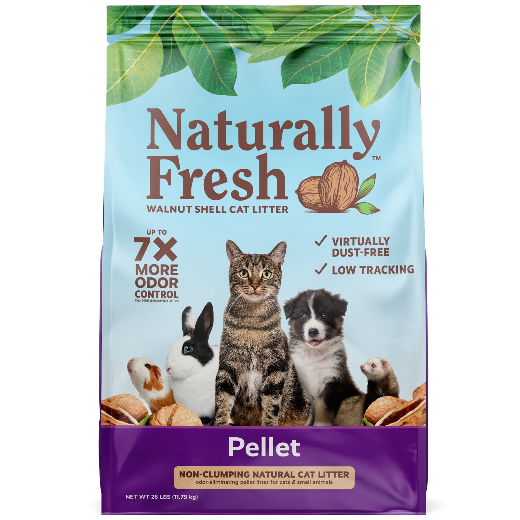 Picture of Naturally Fresh ES23005 Ecoshell Pellet Formula Unscented Non-Clumping Cat Litter