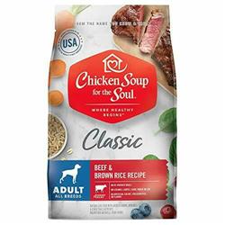 Picture of Chicken Soup for the Soul CK01405 28 lbs Classic Adult Beef & Brown Rice Recipe Food for Dogs