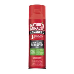 Picture of Natures Miracle NM98349 17.5 oz Advanced Stain & Odor Eliminator Foam for Severe Cat Messes Aerosol