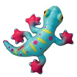 Picture of KONG KC50314 Shieldz Tropics Gecko Dog Toy - Medium