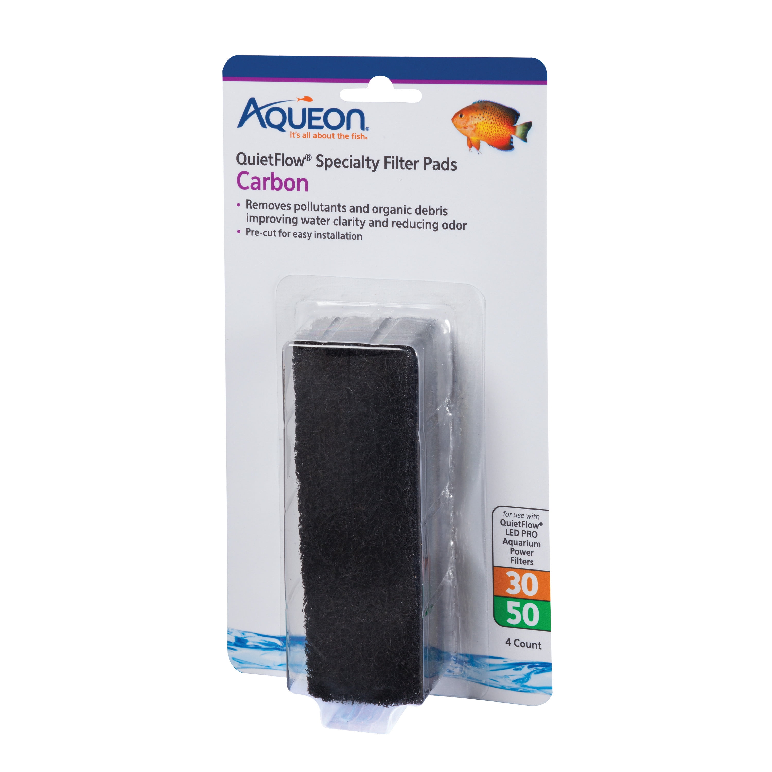 Picture of Aqueon AG06283 Cart Minipad Carbon Quietflow 30 by 50