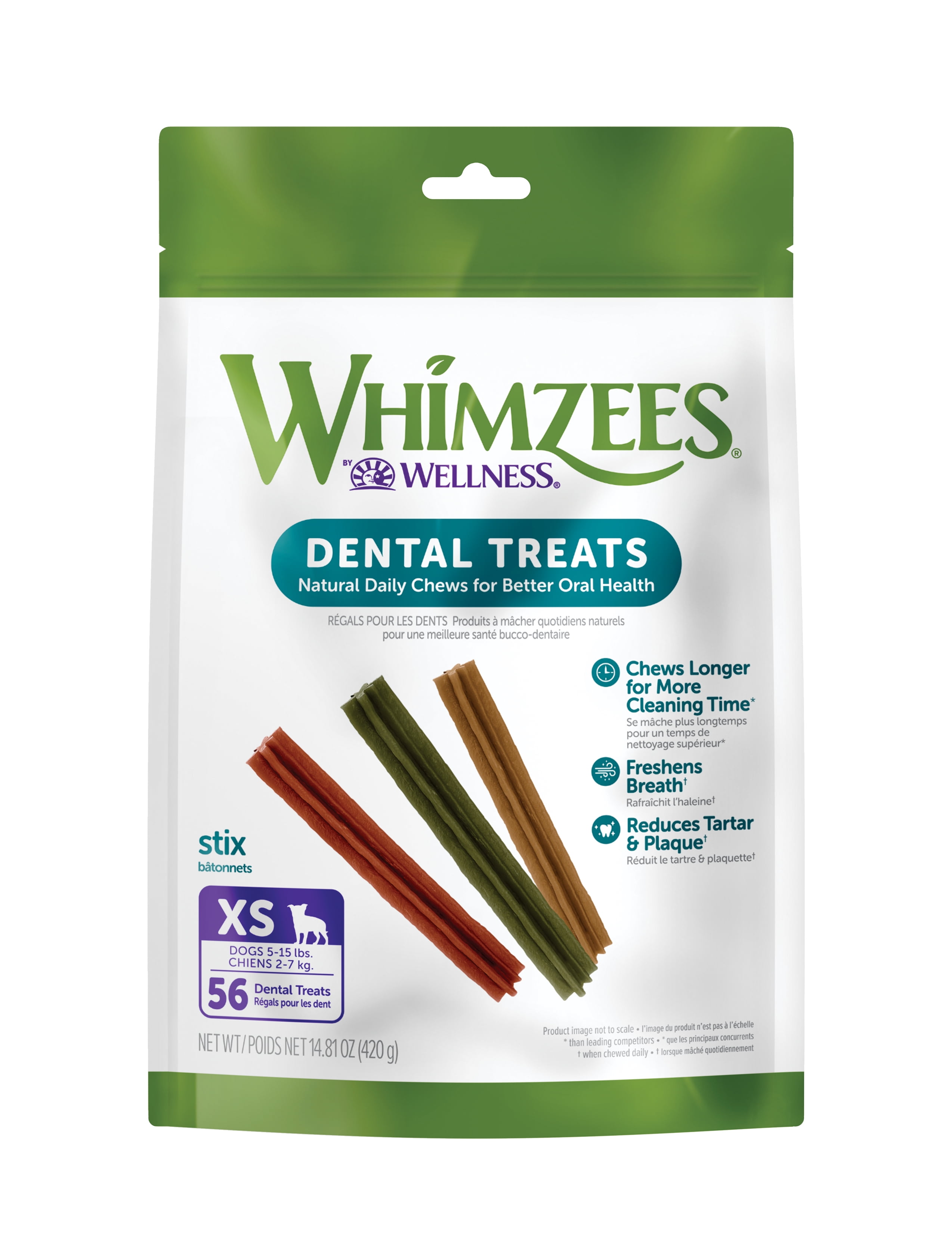 Picture of Paragon Pet Products WZ01608 Whimzee Stix Value Bag&#44; Extra Small